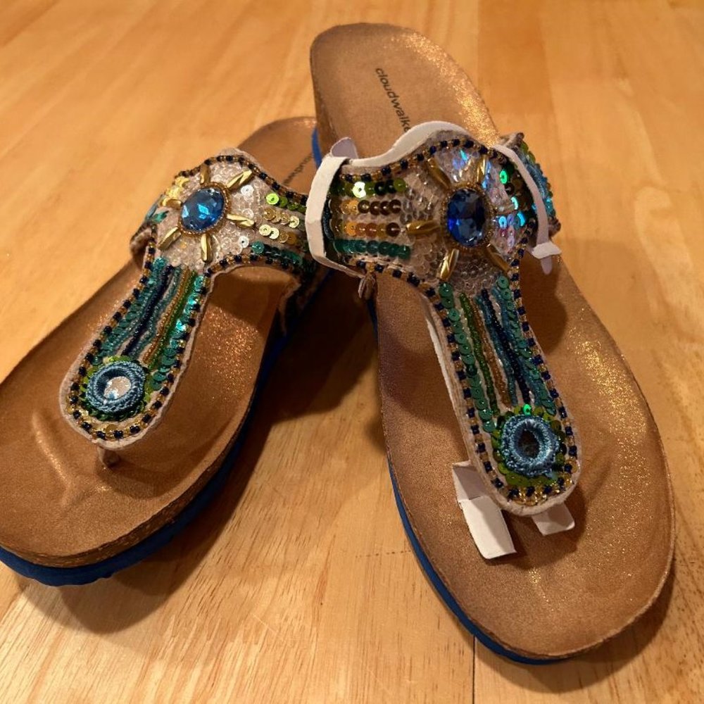 Brand New Cloudwalkers Sandals (Size 10)